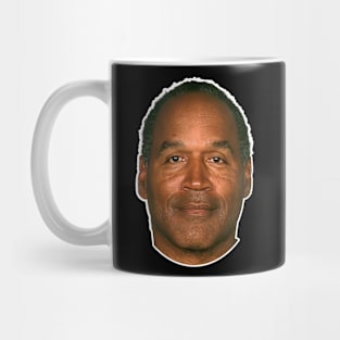 oj simpson Mug